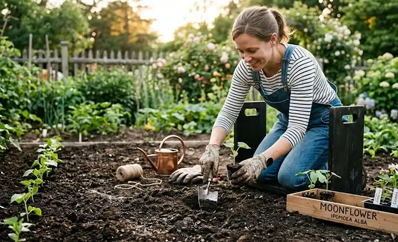 Moonflower Planting