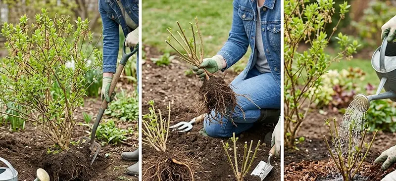 Propagation of golden bells by division