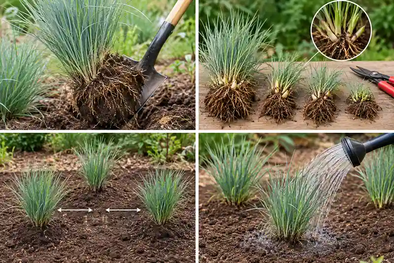 Schizachyrium scoparium propagation 