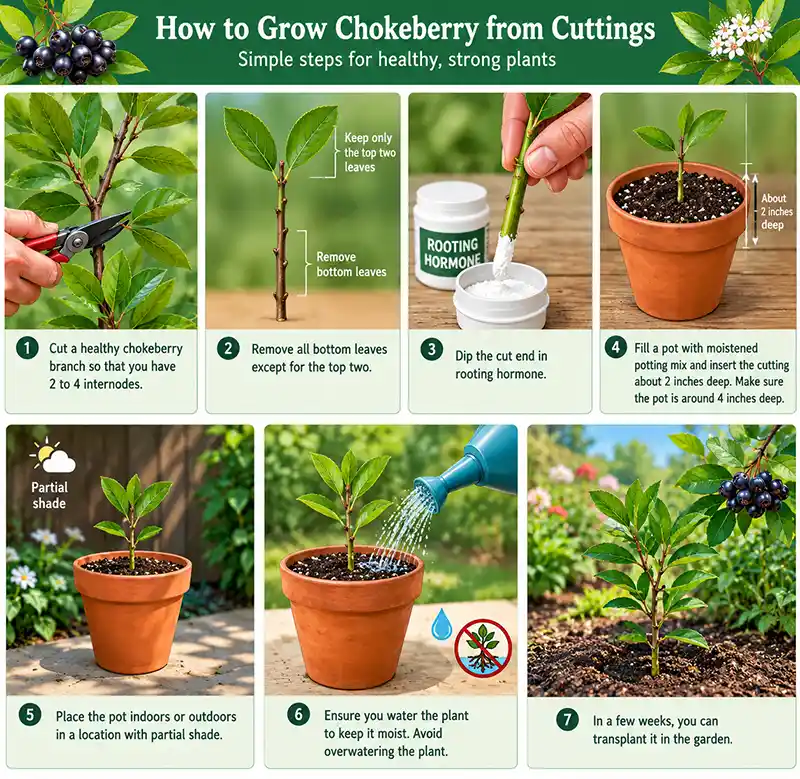 Steps of Propagating Chokeberry