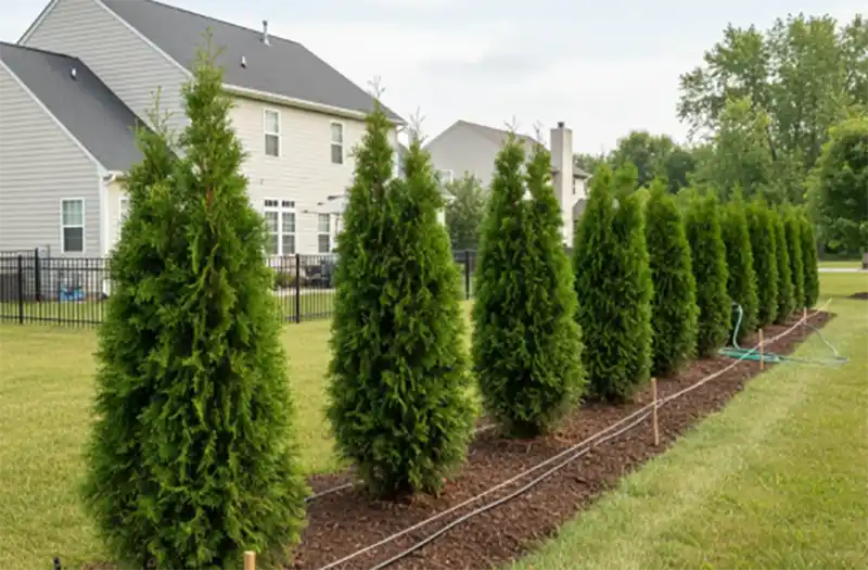  arborvitae trees